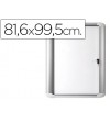 VITRINA DE ANUNCIO BI-OFFICE MAGNETICA 816X995 MM PARA EXTERIOR CON MARCO DE ALUMINIO