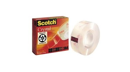 CINTA ADHESIVA CRISTAL SCOTCH MAGIC 600-33MX19MM