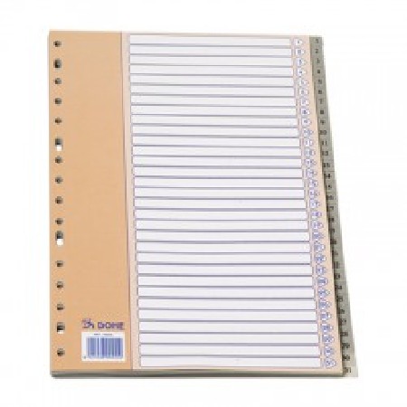 INDICE FOLIO MULTITALADRO 1-31  120MC