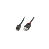 CABLE USB MICRO A USB HEMBRA OTG  0,15 MT