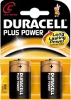 PILAS DURACELL PLUS POWER ALCALINAS "C" LR14  2 UNIDADES