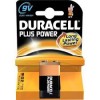 PILAS DURACELL PLUS POWER ALCALINAS 9V 6LR61  1 UNIDAD