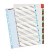 INDICE A4 MULTITALADRO 1-31 PLASTICO BORRA Y REESCRIBE