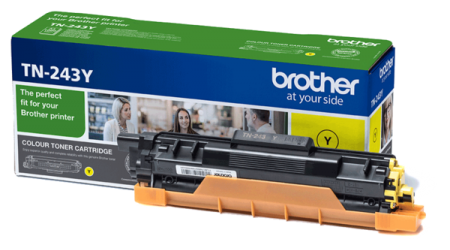 TONER BROTHER AMARILLO TN243Y PARA DCP-L3510CDW, DCP-L3550CDW, HL-L3210CW,  MFC-L3710CW,  1000 PAG ORIGINAL