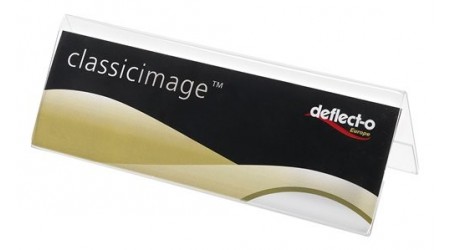 PORTANOMBRES GRANDE 300 x 105 x 35 MM PLASTICO FLEXIBLE DEFLECTO