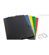 CARPETA GOMAS A3 SOLAPAS C/GOFRADO NEGRO
