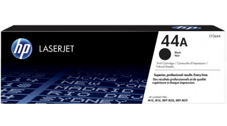 TONER H.P. CF244A  NEGRO LASERJET PRO M15A / LASERJET PRO M15W / LASERJET PRO MFP M28A / LASERJET PRO MFP M28W Nº 44A 1,0K