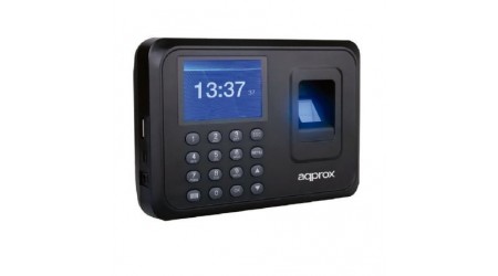 CONTROLADOR DE PRESENCIA BAJO COSTE APPROX HUELLA DACTILAR Y PIN