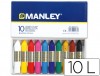 CERAS MANLEY  10 COLORES SURTIDOS