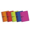 CUADERNO ENRI A4+  80 HOJAS 60 GR MICROPERFORADO 4 TALADROS CUADRO 5x5 TAPA DURA