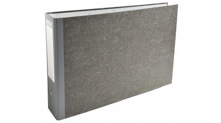 ARCHIVADOR A-Z A3 APAISADO LOMO ANCHO GRIS SIN CAJA EXACOMPTA FSC