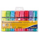 ROTULADOR FLUORESCENTE OFFICE PACK 8 COLORES