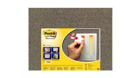 LAMINA DE CORCHO ADHESIVA POST-IT 558 COLOR MARRON IMITACION CORCHO 585MM X 460MM