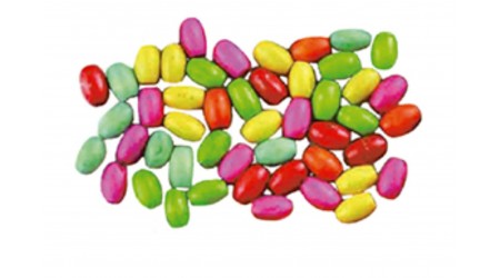 ABALORIOS OVALADOS DE MADERA COLORES SURTIDOS BOLSA DE 20 GR.