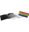 CARPETA POLIPROPILENO TRANSLUCIDO A4  4 ANILLAS DE 16 MM COLORES SURTIDOS