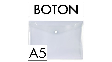 SOBRE BROCHE A5 POLIPROPILENO