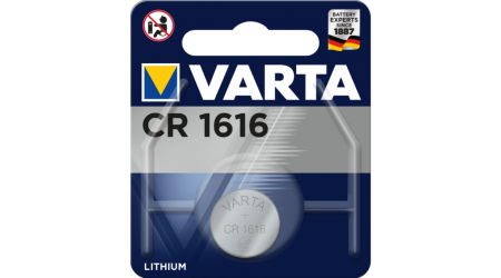 PILA BOTON VARTA CR-1616 LITIO 3V