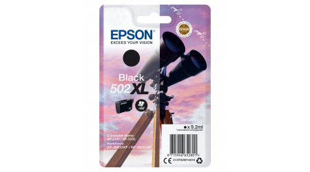 CARTUCHO EPSON NEGRO C13T02W14 502XL PARA EPSON WP-5100/5105 - WF-2860DWF/WF-2865DFW ORIGINAL