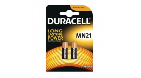 PILA DURACELL ALCALINA 3LR50 MN21 A23  12V. BLISTER 2 UNIDADES