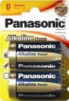 PILAS PANASONIC ALCALINA D LR20  2 UNIDADES