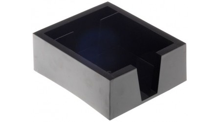 SOPORTE TACO DE PAPEL 10x10 CM NEGRO ARCHIVO2000