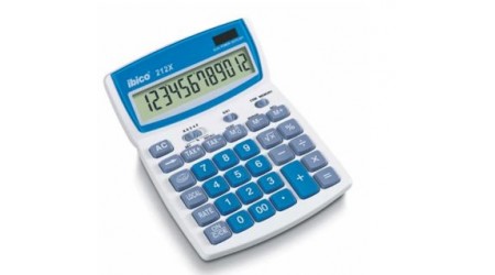 CALCULADORA SOBREMESA IBICO 212X 12 DIGITOS