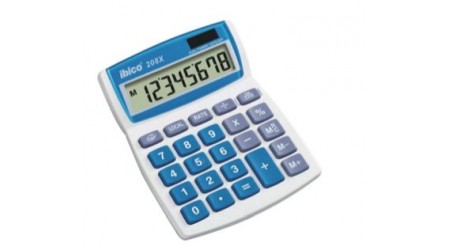 CALCULADORA SOBREMESA IBICO 208X 8 DIGITOS