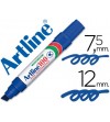 ROTULADOR ARTLINE MARCADOR PERMANENTE 100 -PUNTA BISELADA 7,5 - 12 MM.