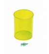 PORTALAPICES FAIBO PLASTICO AMARILLO TRANSPARENTE 100x78 MM
