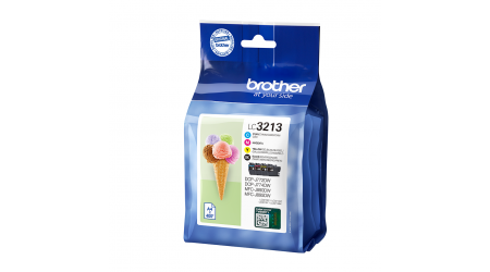 CARTUCHO BROTHER LC3213 PACK 4 COLORES BK/CY/MG/Y  DCP-J572DW