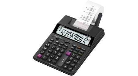CALCULADORA IMPRESORA CASIO HR-150RCE  6,5 x 16,5 x 29,5 cm