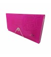 CARPETA CLASIFICADORA PP RECIBOS 13 DEPART. C/GOMAS ROSA NEON