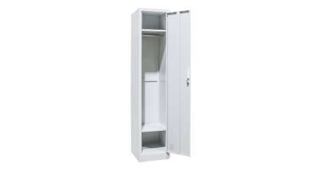 TAQUILLA METALICA 1 PUERTA INICIAL 183x38x45 CM GRIS