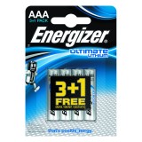 PILAS ALCALINAS ENERGIZER ULTIMATE LITHIUM AAA 3+1 UDS