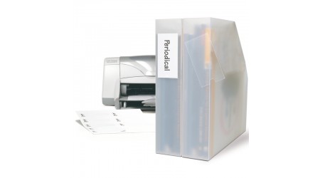 BOLSILLO ADHESIVO 25x75mm 48 UNIDADES PORTA-ETIQUETAS 3L