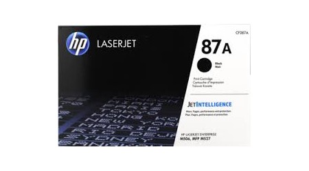 TONER H.P. CF287A Nº87A NEGRO M501/M506/M527  9000 PAG ORIGINAL
