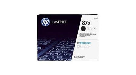 TONER H.P. CF287X Nº87X NEGRO M501/M506/M527 18000 PAG ORIGINAL