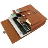 CARTERA PORTADOCUMENTOS CUERO MARRON