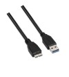 CABLE ALIMENTACION/DATOS USB 3.0 M/M 1 METRO NEGRO