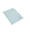 CARPETA GOMAS CARTON FOLIO 3 SOLAPAS COLORES PASTEL