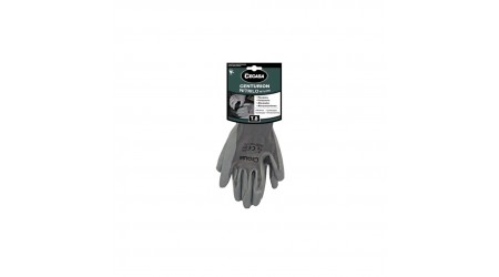 GUANTES NITRLILO/NYLON GRIS T.8 "M" PAR CE, Uso: Alicatados, fontanería, almacenamiento y mecánica