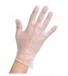 GUANTES VINILO SIN POLVO M MEDIANO 100 UNIDADES
