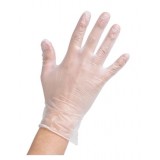 GUANTES VINILO SIN POLVO M MEDIANO 100 UNIDADES