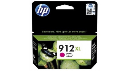 CARTUCHO H.P. MAGENTA Nº 912XL HP OFFICEJET 8012, 8013, 8014, /  Pro 8020, 8022, 8023, 8024, 8025, 8028, 8035 - 825 PAG.