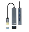 HUB USB 3.0 NANOCABLE 4 PUERTOS USB 3.0