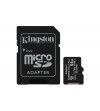 MEMORIA MICRO SD XC  64 GB KINGSTON CON ADAPTADOR CLASE 10