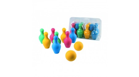 JUEGO DE BOLOS DE FOAM, INCLUYE 8 BOLOS Y DOS PELOTAS