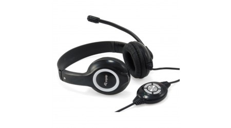 AURICULAR + MICROFONO EQUIP USB