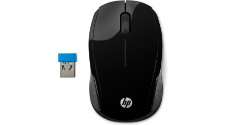 RATON HP 200 INALAMBRICO NEGRO