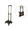 CARRO PORTAMOCHILAS LIDERPAPEL PLEGABLE NEGRO 860X280X260 MM